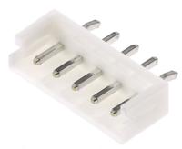 b5b-eh-a-lf-sn JST EH Series Straight Through Hole PCB Header, 5 Contact(s), 2.5 mm Pitch, 1 Row, Shrouded