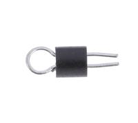262-2214 RS PRO 1.32mm Black Terminal Post