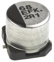 eeefk1e680p Panasonic 68μF Aluminium Electrolytic Capacitor 25V dc, Surface Mount - EEEFK1E680P