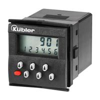 6901010820 Kubler CODIX 901 Counter, 6 Digit LCD, 30Hz, 12 → 250 V ac/dc