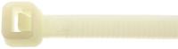 811-1552 RS PRO Cable Tie, 450mm x 8 mm, Natural Nylon, Pk-100