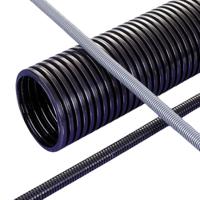 vohg-23b30 Flexible Conduit, 23mm Nominal Diameter, Nylon 6, Black