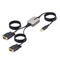 2p6ffc-usb-serial StarTech.com USB 2.0 USB A Male to DB-9, RS232 Male Interface Adapter