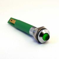 19510231 CML Innovative Technologies 1951X23X Series Green Panel Mount Indicator, 230V ac, 8mm Mounting Hole Size, IP67