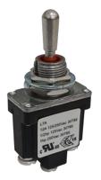 186-240 RS PRO Toggle Switch, Panel Mount, (On)-Off-(On), SPDT, Step Model Terminal, 125, 250V ac