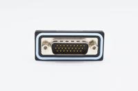 hdf-r26-113l461 Norcomp HDF 26 Way Right Angle Solder D-sub Connector Plug, 2.29mm Pitch, with 4-40 Boardlocks