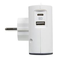 049401 Legrand French / German Multi Outlet Plug, 6A, Plug-In