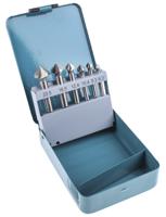 d-42204 Makita Countersink Drill Bit Set, 6.3 mm, 8.3 mm, 10.4 mm, 12.4 mm, 16.5 mm, 20.5 mm Head, 90°, 6 Piece(s)