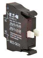 107940-m22-ck11 Eaton M22 Series Contact Block for Use with NZM1, 220 V dc, 240V ac, 1NO + 1NC