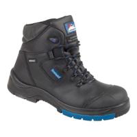 5160-12 Himalayan 5160 Black Non Metal Toe Capped Unisex Safety Boots, UK 12, EU 46