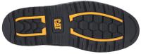 p724621 CAT P724621 Black Steel Toe Capped Unisex Safety Boots, UK 8, EU 42