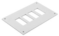 397-1769 RS PRO Standard Thermocouple Panel for Use with Up To 4 Fascia Sockets, RoHS Standard