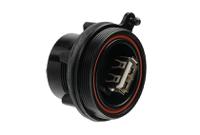 px0842a Bulgin Straight, Panel Mount, Socket- Single Port Type A 2.0 IP68, IP69K USB Connector