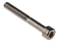 187-1370 RS PRO Stainless Steel Hex Socket Cap Screw, DIN 912, M5 x 40mm