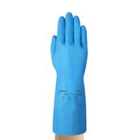 37501060 Ansell 37-501 Blue Nitrile Short, Size 6.5, Nitrile Coating