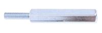 806-6629 RS PRO Standoff, M3 x M3 Thread, 25mm Body, Steel, Male/Female, 10mm Stud