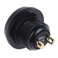 59-517 ITW Switches 59 Series Miniature Push Button Switch, Momentary, Panel Mount, 13.65mm Cutout, SPST, Clear LED, 125V ac,