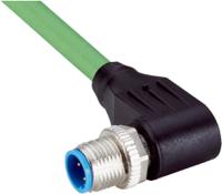 yn2d24-100pn1xleax SICK Male 4 way M12 to Free End Sensor Actuator Cable, 10 m