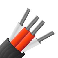 492-9775 RS PRO Type RTD Resistance Thermometer Detector (RTD) Wire, 10m, Screened, PTFE Insulation, +260°C Max, 7/0.2mm