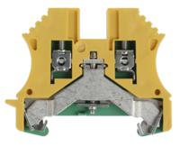1010000000 Weidmuller 2-Way WPE 2.5 Earth Terminal Block, 30 → 12 AWG Wire, Screw Down, Wemid Housing, ATEX