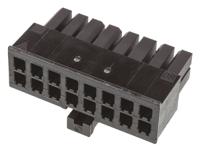 1-794617-6 TE Connectivity, Micro MATE-N-LOK Female Connector Housing, 3mm Pitch, 16 Way, 2 Row