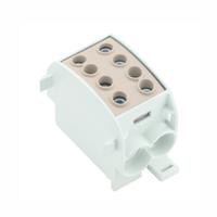 1561820000 Weidmuller Distribution Block, 2 Way, 50 mm², 70 mm², 300A, 1 kV ac/dc, 600 V, Brown