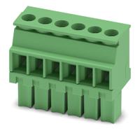 1862894 Phoenix Contact, 3.5mm Pitch, MCVW 1.5/ 6-ST-3.5, 6 Way, , Pluggable Terminal Block, Plug, Cable Mount, Screw