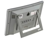 811-1827 RS PRO Silver Radio Controlled Wall Clock