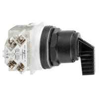 9001sks43fb Schneider Electric Harmony 9001SK 3 Position Selector Switch Head Standard Handle Stay Put