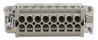 10530000 EPIC Heavy Duty Power Connector Insert, 14A, Male, H-A Series, 16 Contacts