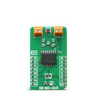 mikroe-4088 MikroElektronika MIKROE-4088 ISO ADC Click Sensor Add-On Board Signal Conversion Development Tool
