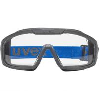 9143267 uvex i-guard+, Scratch Resistant Anti-Mist Safety Goggles with Clear Lenses