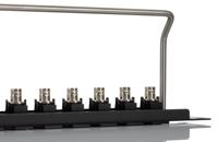 252-2981 BNC 16 Port Loaded Rack Patch Panel, 1U Rack Height