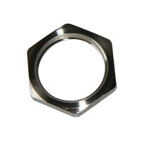 d7850920 SIB 316 Stainless Steel Cable Gland Locknut, M50 Thread