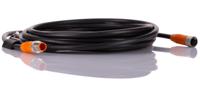 49270-rsts-8-rkts-8-2995-m Lumberg Automation Male 8 way M12 to Female 8 way M12 Sensor Actuator Cable