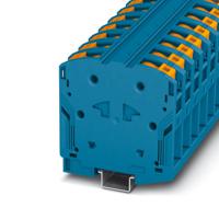 3260103 Phoenix Contact  PTPOWER 95 BU Series Blue, 95mm², Single-Level, Push In Termination