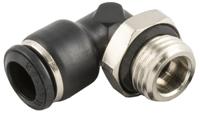 231-2675 RS PRO Nickel Plated Brass Male Pneumatic Elbow Threaded-to-Tube Adapter, 1/2 BSP Male 20mm Threaded, Tube