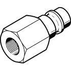ks4-14-i Festo Brass Male Pneumatic Quick Connect Coupling, G 1/4 Female Threaded