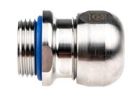53806751 Lapp SKINTOP Series Metallic Stainless Steel Cable Gland, M20 Thread, 6mm min., 10mm max., IP69K
