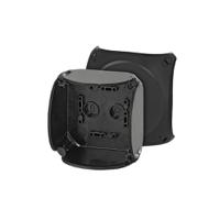 kf0400c HENSEL Black Polycarbonate Junction Box, IP66, IP67, 104 x 104 x 70mm