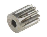 878-7856 RS PRO Steel 12 Teeth Spur Gear, 0.8 Module, 4mm Bore Diam, 9.6mm Pitch Diam, 11.2mm Hub Diam