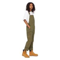 dk0a4xupd261 Dickies Green Reusable Bib & Brace, L