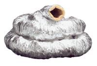 561656 Vent-Axia Aluminium Ducting, 10m Length