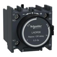 ladr06 Schneider Electric Auxiliary Contact Block, 2 Contact, 1 No + 1 NC, Front Mount, TeSys LADN