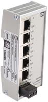24020050000 HARTING DIN Rail Mount Industrial Ethernet Switch, 5 RJ45 Ports, 10/100Mbit/s Transmission, 24V dc