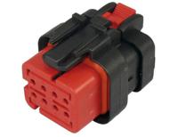 776532-1 TE Connectivity, AMPSEAL 16 Automotive Connector Socket Red Cable Mount 8 Way