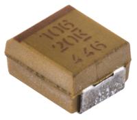 t491b106k020at KEMET 10μF MnO2 Tantalum Capacitor 20V dc, T491 Series