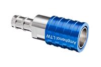 sqd-06sbdn-pbe001 Amphenol Industrial Connector, 6 Contacts, Push Pull, 1/2 in Connector, Socket, Female, SQD06 Series