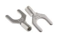 433-056 RS PRO Uninsulated Crimp Spade Connector, 0.5mm² to 1.5mm², 22AWG to 16AWG, M5 Stud Size