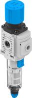ms4-lfr-14-d6-e-p-vc-a8-b Festo MS Polycarbonate Filter Regulator, 5μm, G 1/4, Automatic, 1 → 10 bar, 8098262